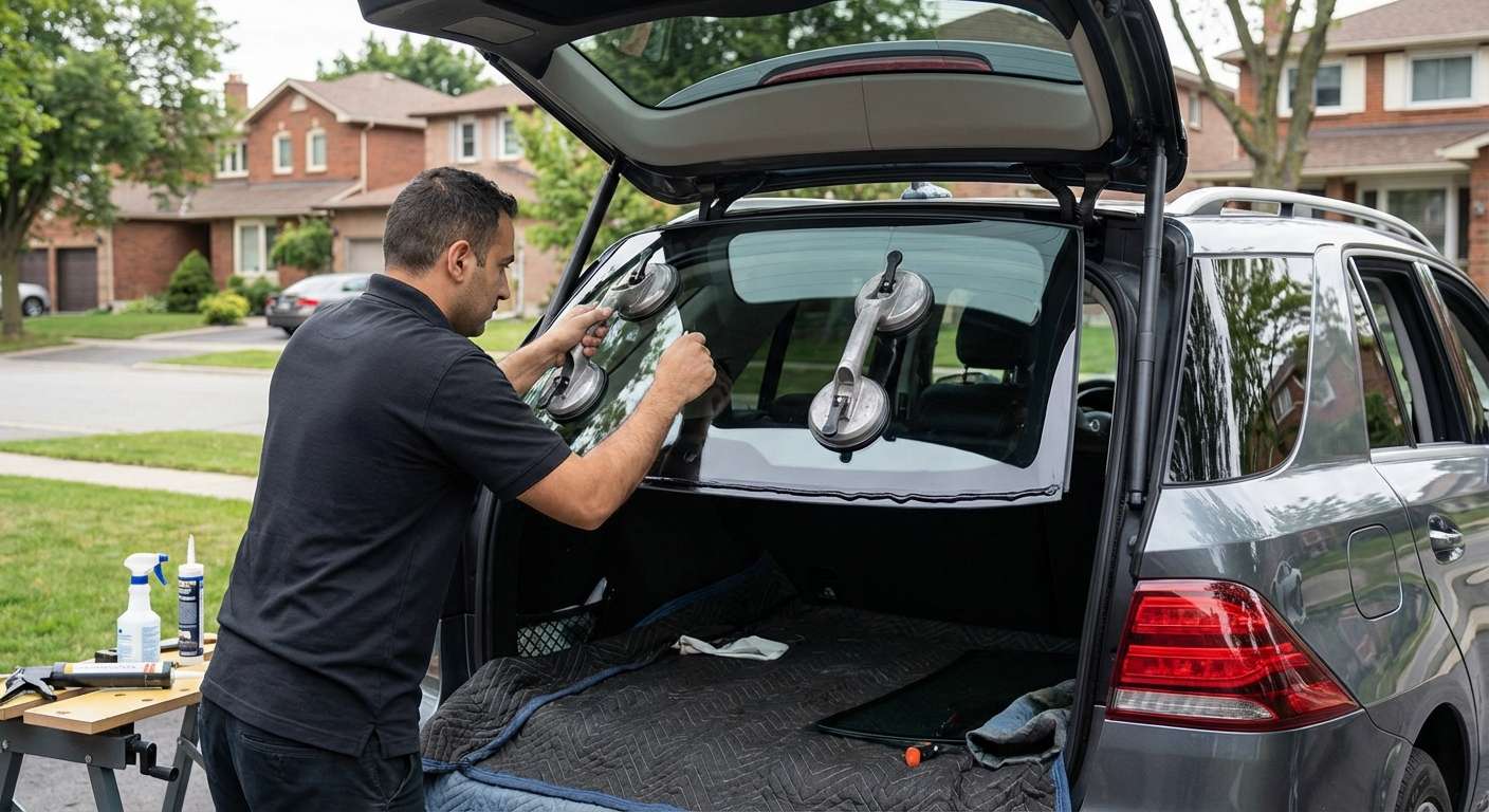 Back Glass Replacement for Mercedes-Benz GLE-Class 2016-2019 (W166) by Alexwindshield