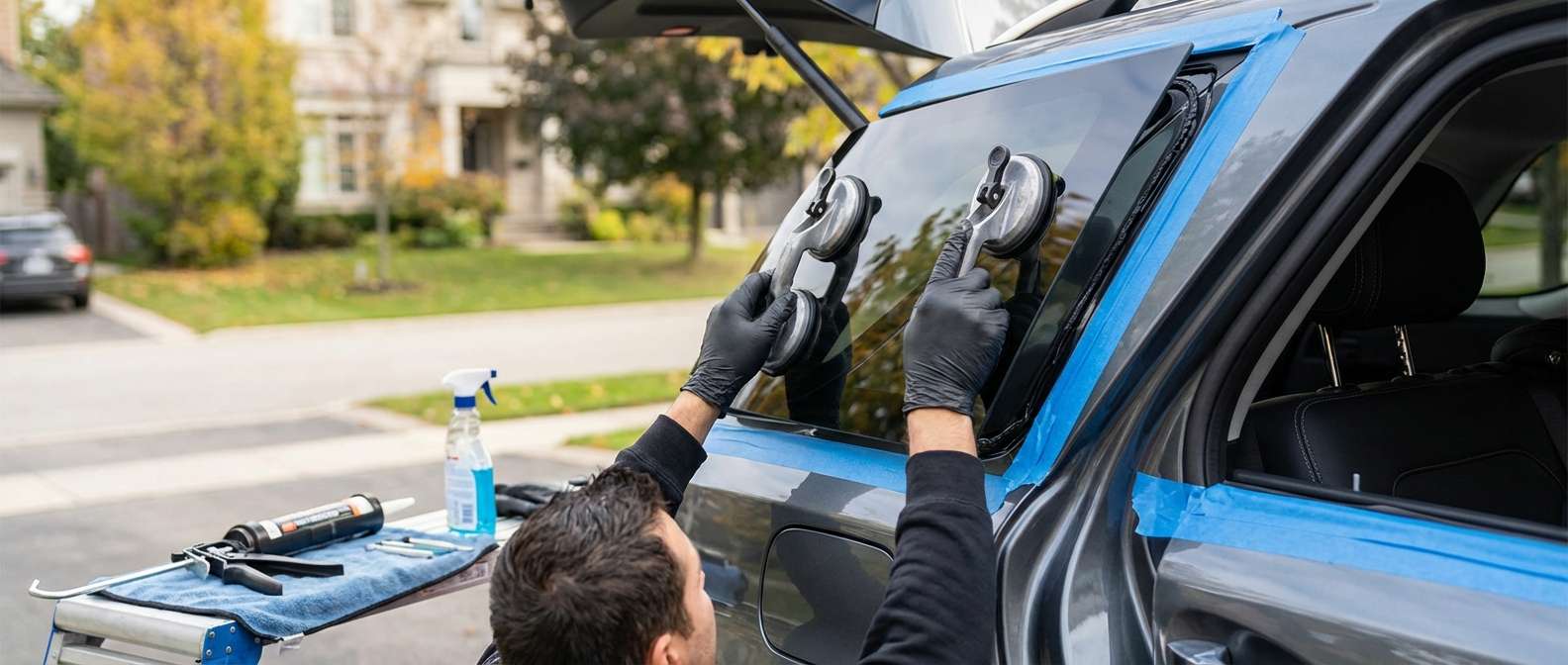 Quarter Glass Replacement for Mercedes-Benz GLE-Class 2016-2019 (W166) by Alexwindshield