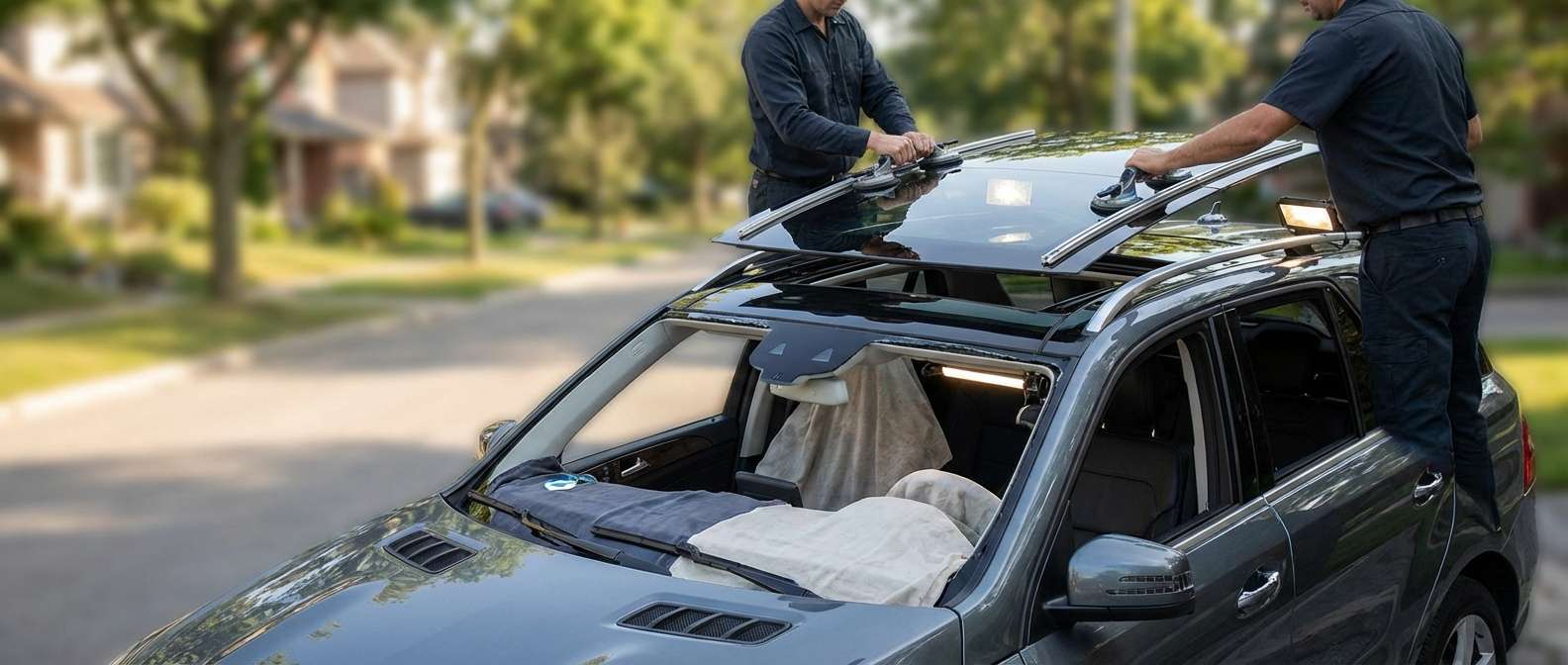 Sunroof Replacement for Mercedes-Benz GLE-Class 2016-2019 (W166) by Alexwindshield