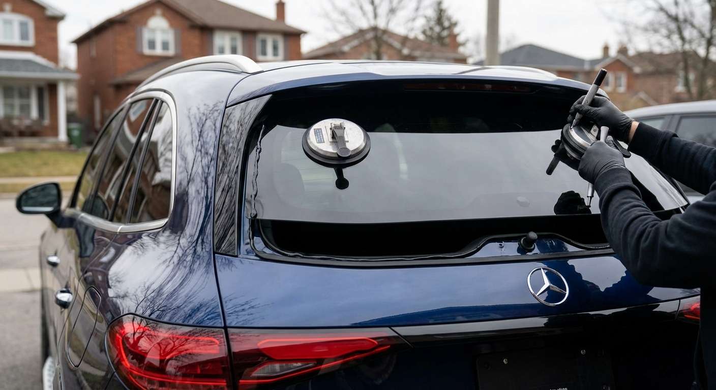 Back Glass Replacement for Mercedes-Benz GLC-Class 2023-2027 (X254) by Alexwindshield