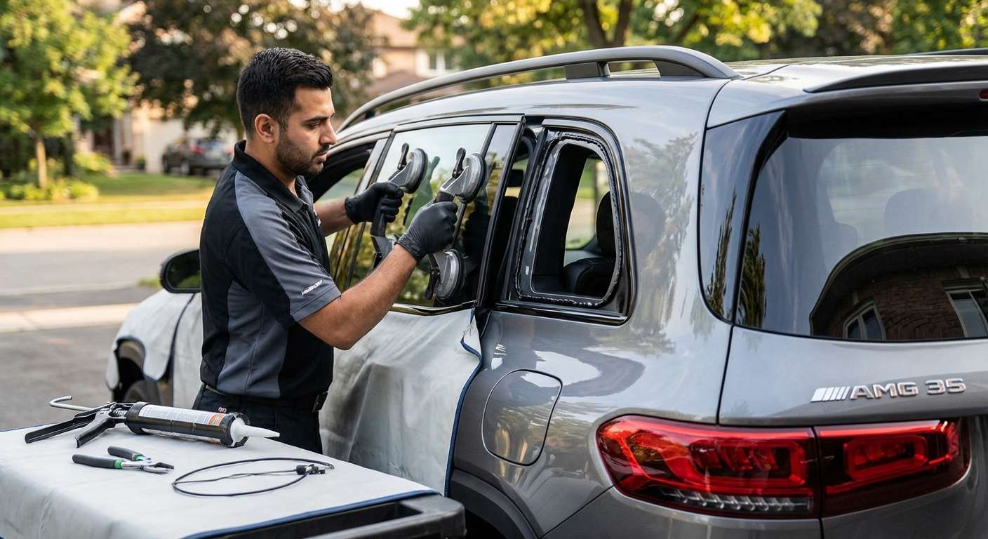 Quarter Glass Replacement for Mercedes-Benz GLB-Class 2020-2027 by Alexwindshield