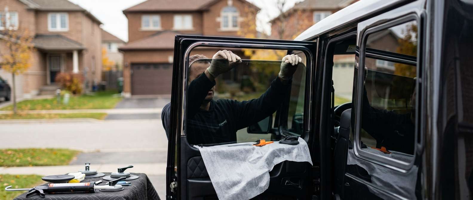 Vent Glass Replacement for Mercedes-Benz G-Class (G-Wagon) 2002-2018 by Alexwindshield
