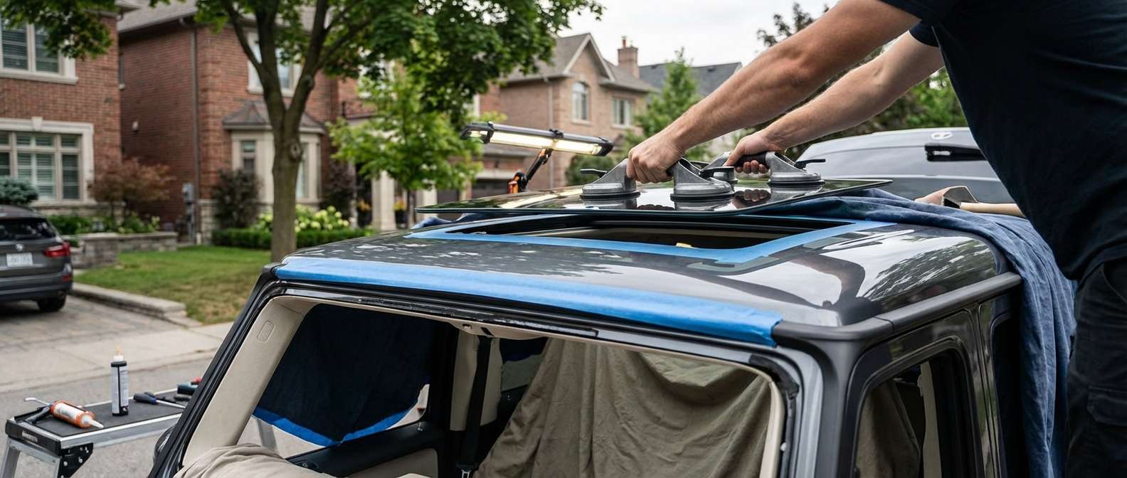 Sunroof Replacement for Mercedes-Benz G-Class (G-Wagon) 2019-2027 by Alexwindshield