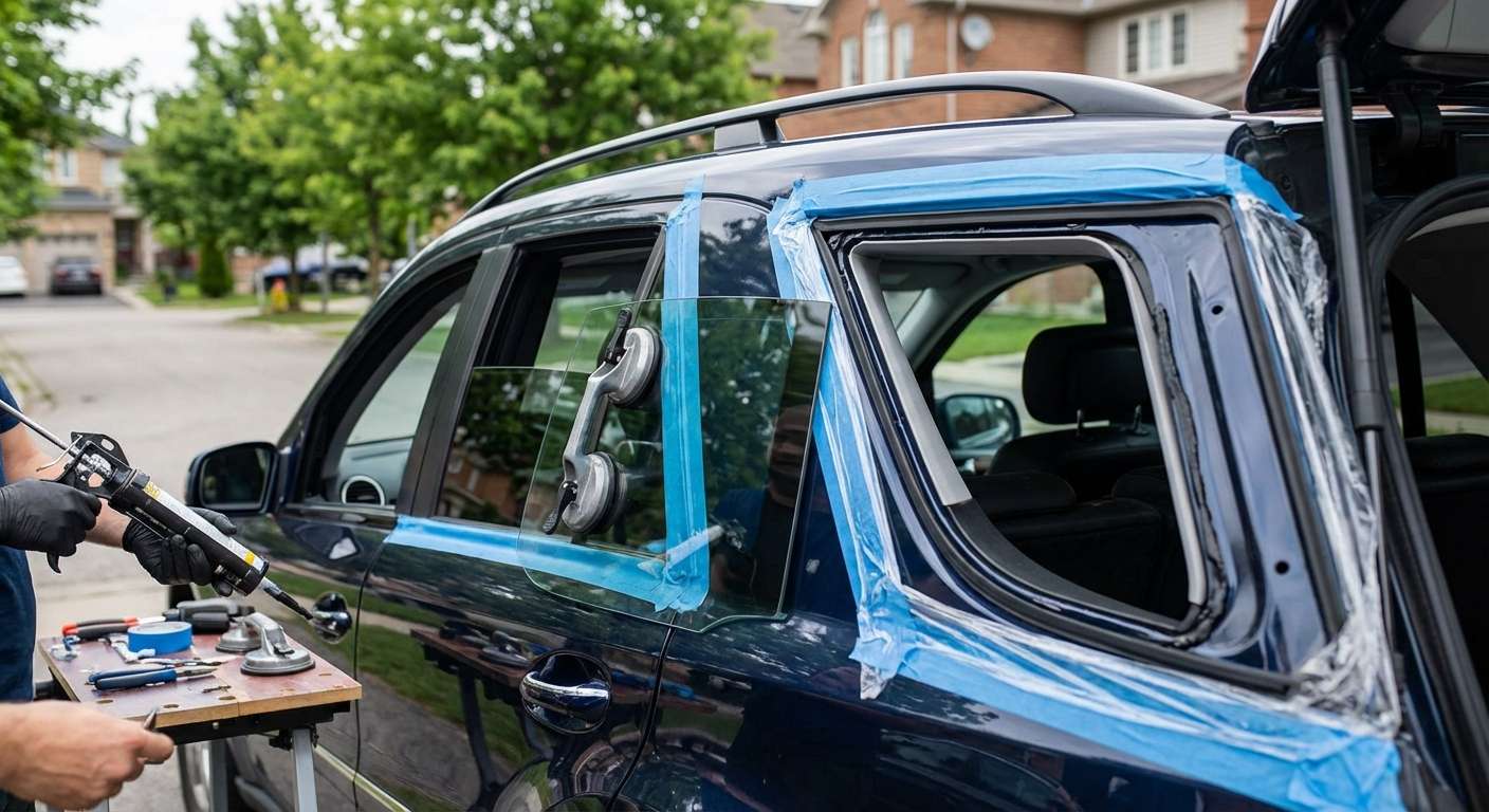 Vent Glass Replacement for Mercedes-Benz ML-Class 2006-2011 (W164) by Alexwindshield