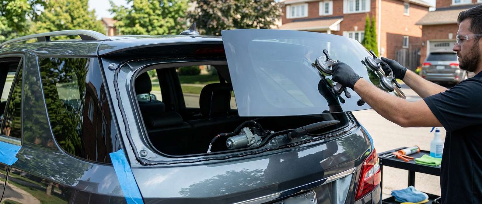 Back Glass Replacement for Mercedes-Benz ML-Class 2012-2015 (W166) by Alexwindshield