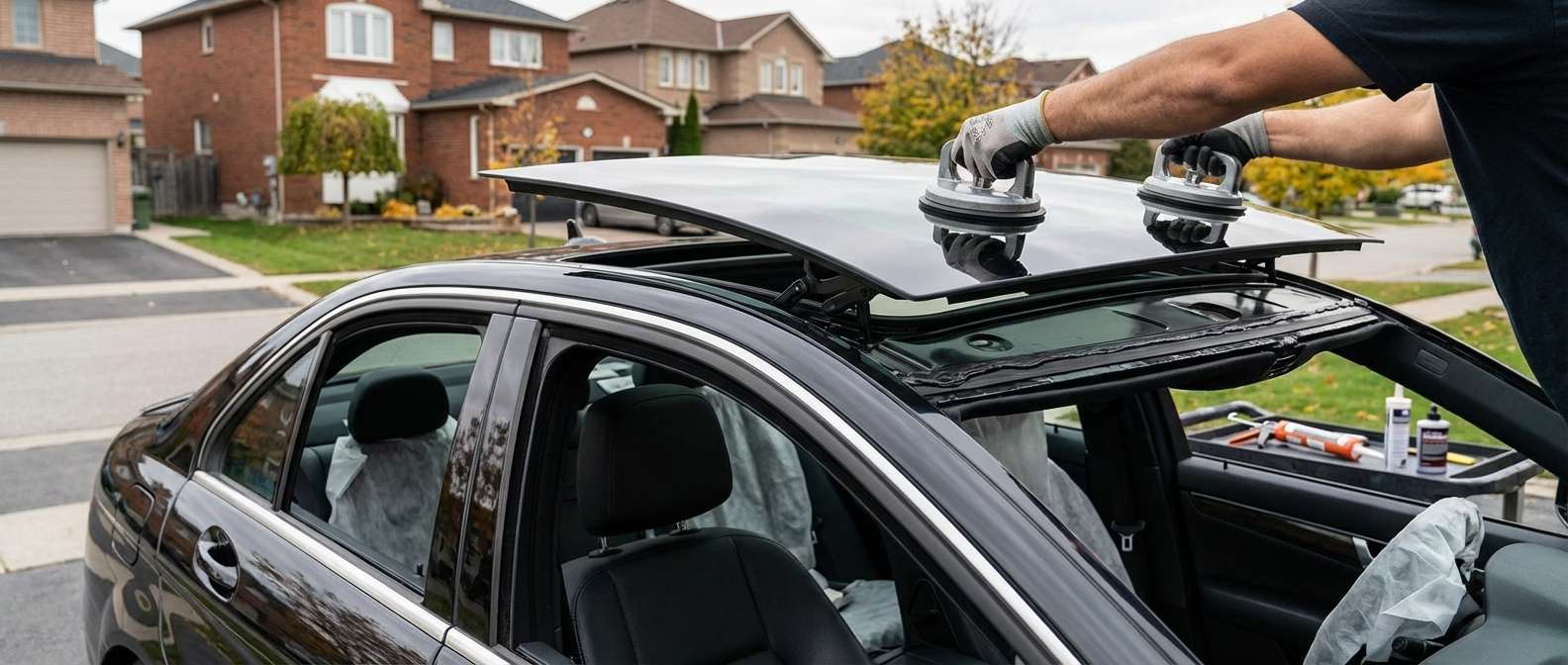 Sunroof Replacement for Mercedes-Benz C-Class 2008-2014 (W204) by Alexwindshield