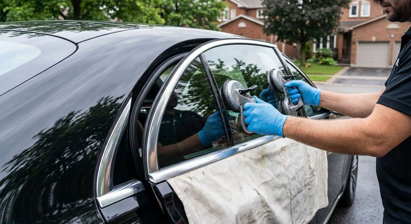Quarter Glass Replacement for Mercedes-Benz S-Class 2021-2027 (W223) by Alexwindshield