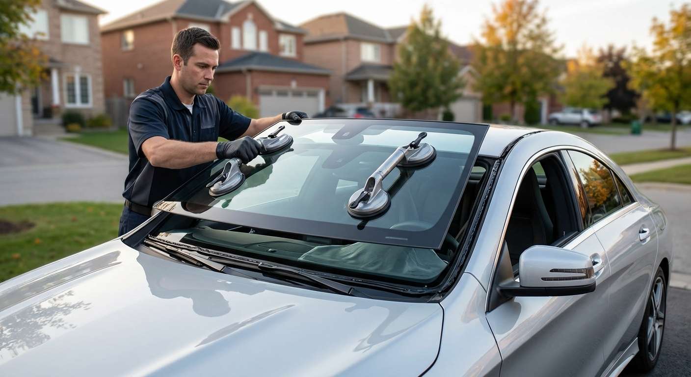 Windshield Replacement for Mercedes-Benz CLA-Class 2014-2019 by Alexwindshield