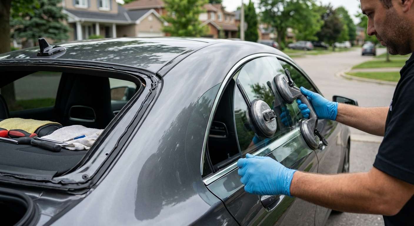 Quarter Glass Replacement for Mercedes-Benz CLA-Class 2014-2019 by Alexwindshield