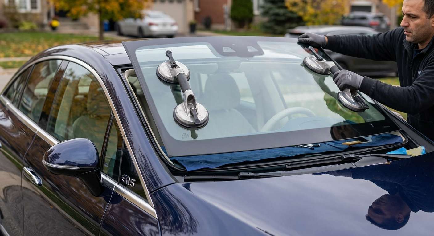 Windshield Replacement for Mercedes-Benz EQS Sedan/SUV 2022-2027 by Alexwindshield