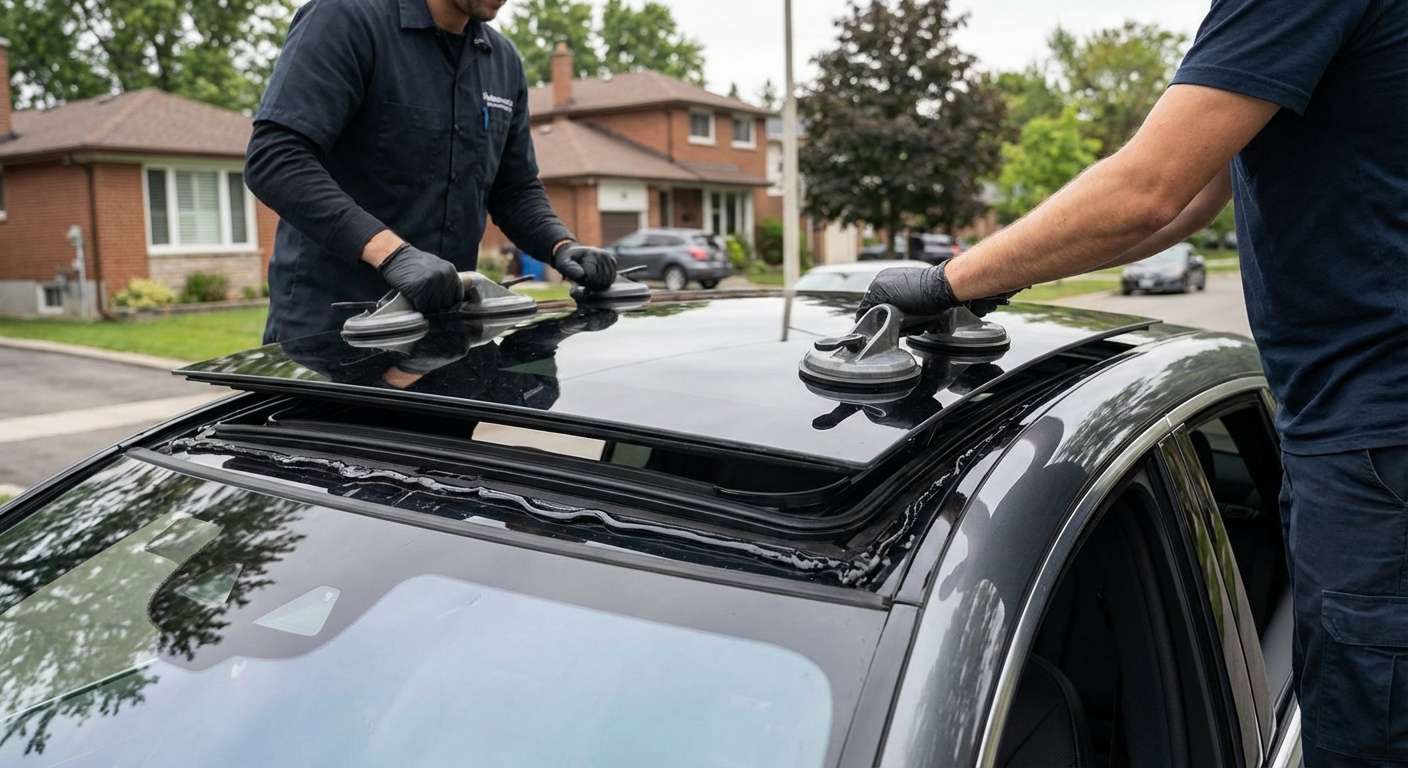Sunroof Replacement for Mercedes-Benz EQS Sedan/SUV 2022-2027 by Alexwindshield
