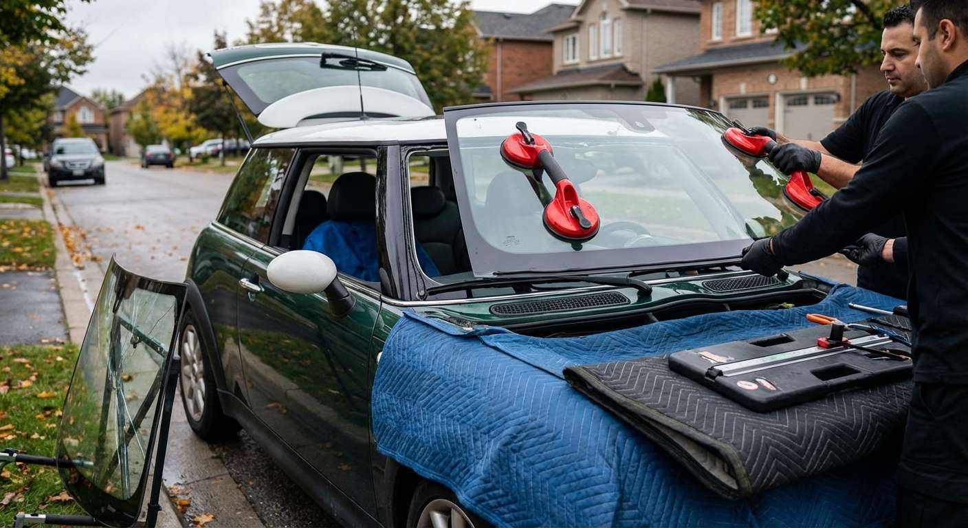 Windshield Replacement for MINI Cooper / S 2002-2006 (R50/R53) by Alexwindshield