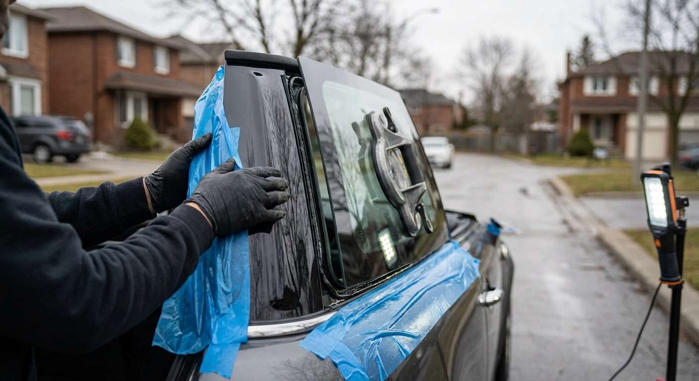 Quarter Glass Replacement for MINI Cooper / S 2007-2013 (R56) by Alexwindshield