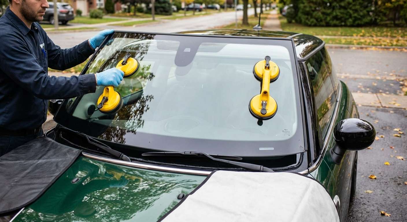 Windshield Replacement for MINI Cooper / S 2014-2024 (F55/F56) by Alexwindshield