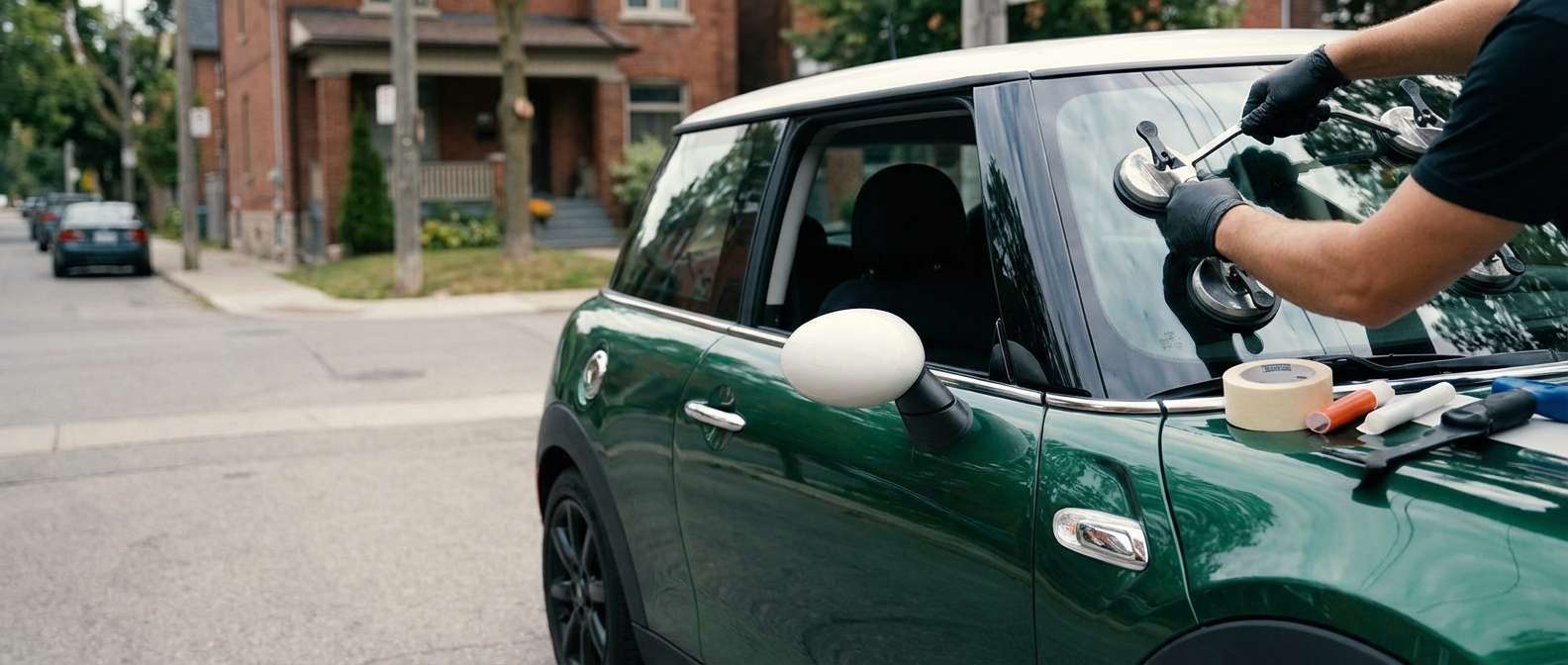 Vent Glass Replacement for MINI Cooper / S 2014-2024 (F55/F56) by Alexwindshield