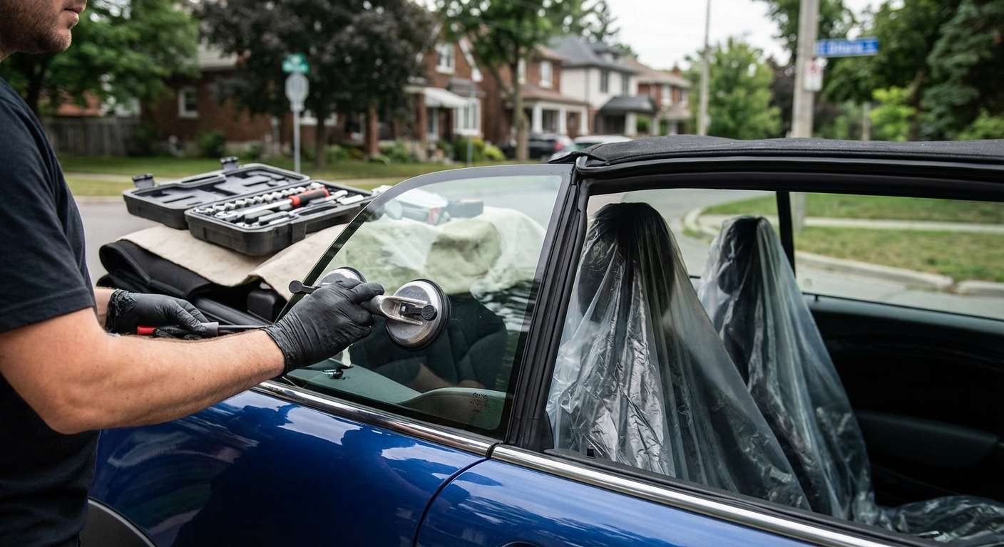 Quarter Glass Replacement for MINI Convertible 2009-2015 (R57) by Alexwindshield