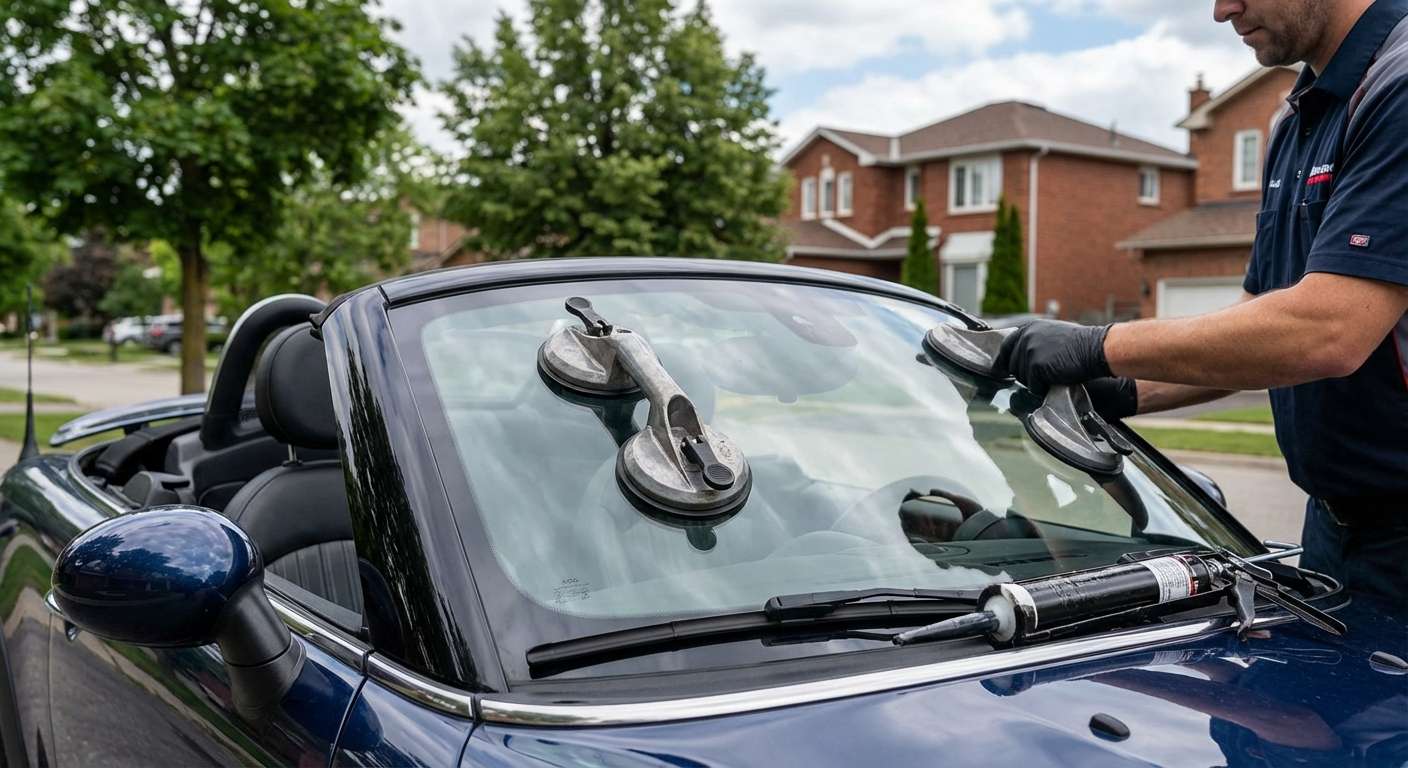 Windshield Replacement for MINI Roadster 2012-2015 (R59) by Alexwindshield