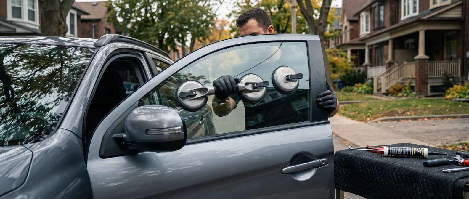 Door Glass Replacement for Mitsubishi Outlander Sport / RVR 2025-2027 by Alexwindshield