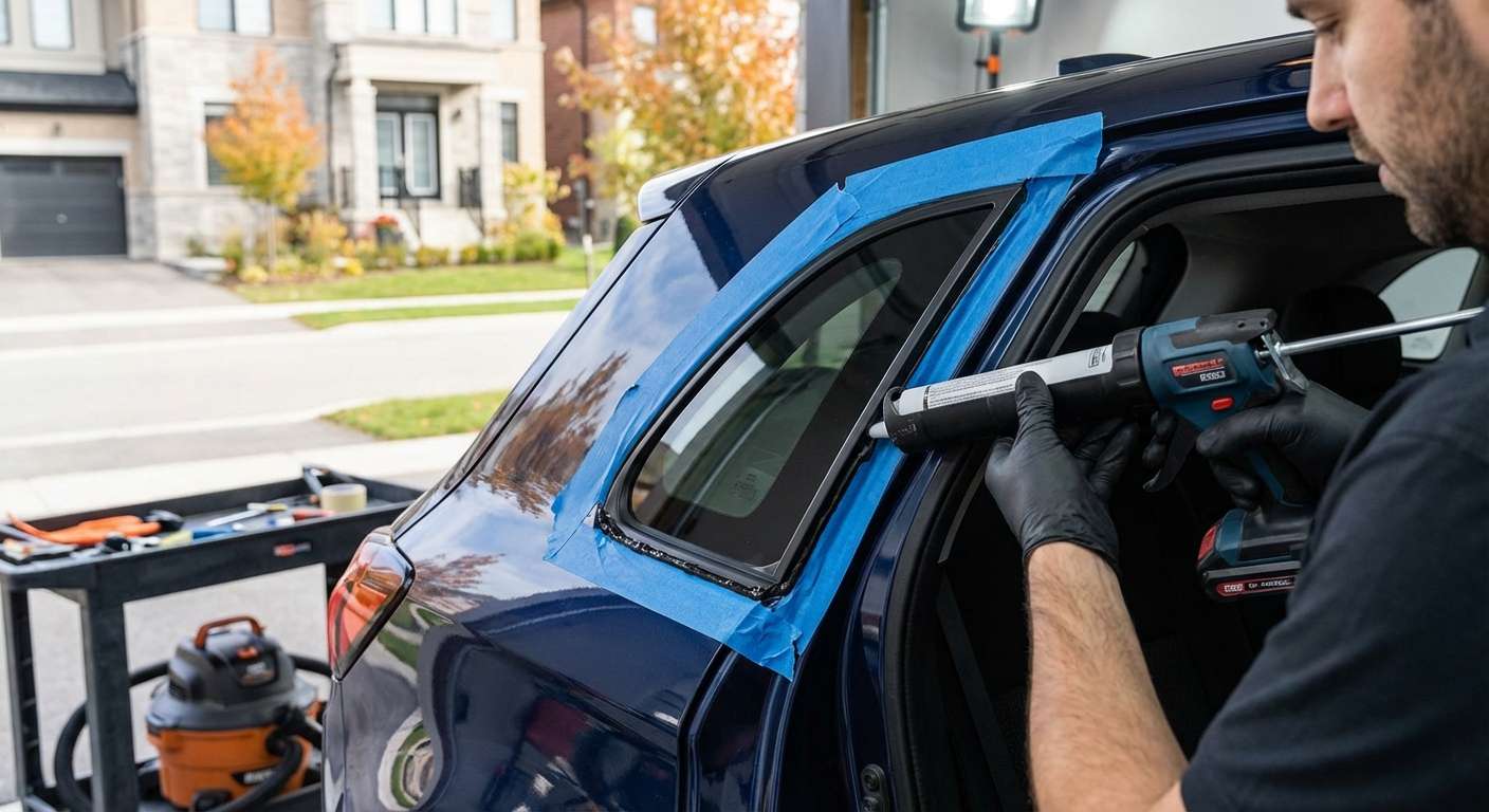 Quarter Glass Replacement for Mitsubishi Outlander Sport / RVR 2025-2027 by Alexwindshield