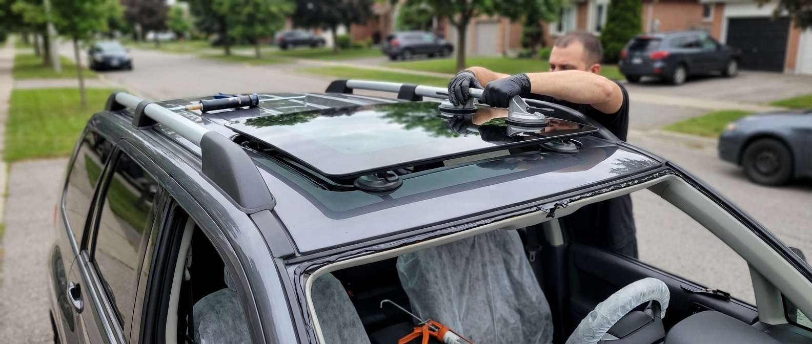 Sunroof Replacement for Mitsubishi Endeavor 2004-2011 by Alexwindshield