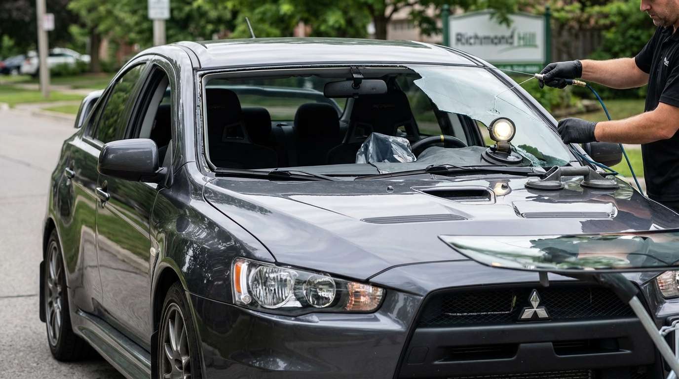 Windshield Replacement for Mitsubishi Lancer 2008-2017 by Alexwindshield