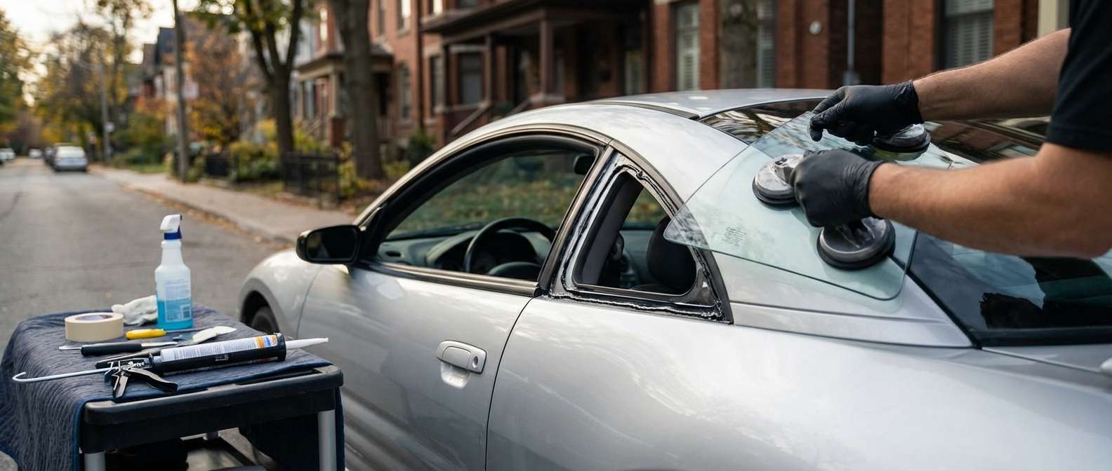 Vent Glass Replacement for Mitsubishi Eclipse (Coupe/Conv) 2000-2005 by Alexwindshield