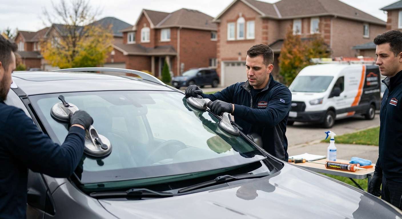 Windshield Replacement for Nissan Rogue 2008-2013 by Alexwindshield