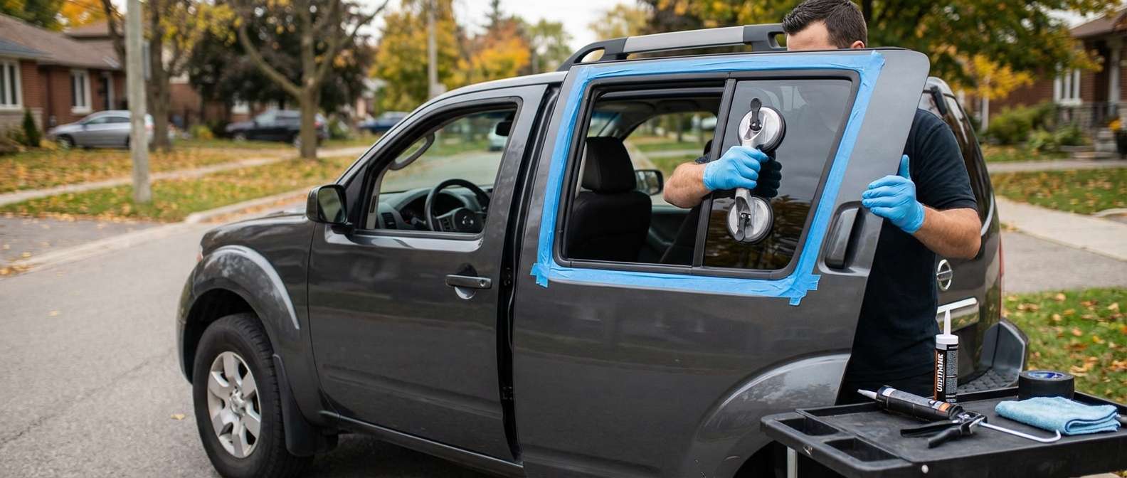 Vent Glass Replacement for Nissan Pathfinder 2005-2012 by Alexwindshield