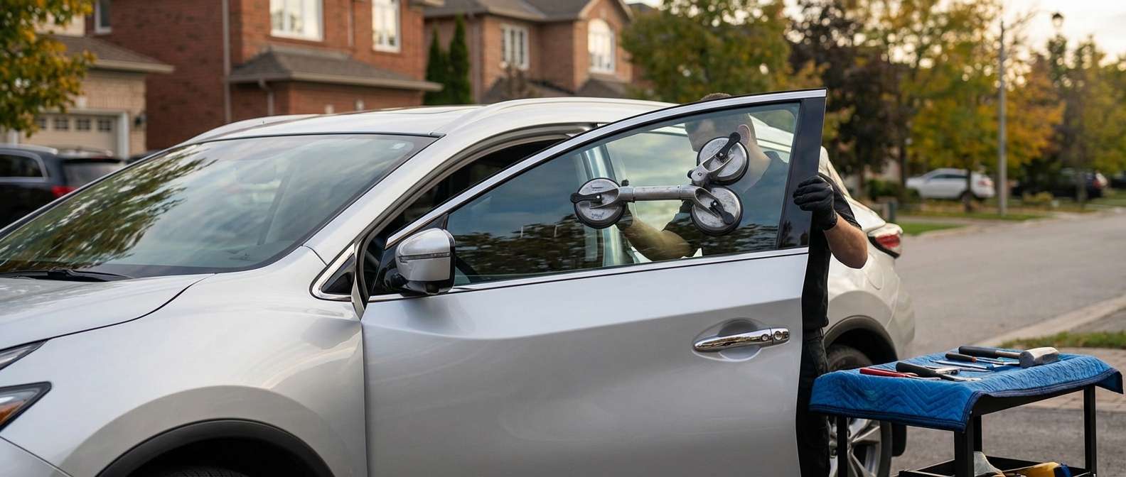 Door Glass Replacement for Nissan Murano 2015-2024 by Alexwindshield