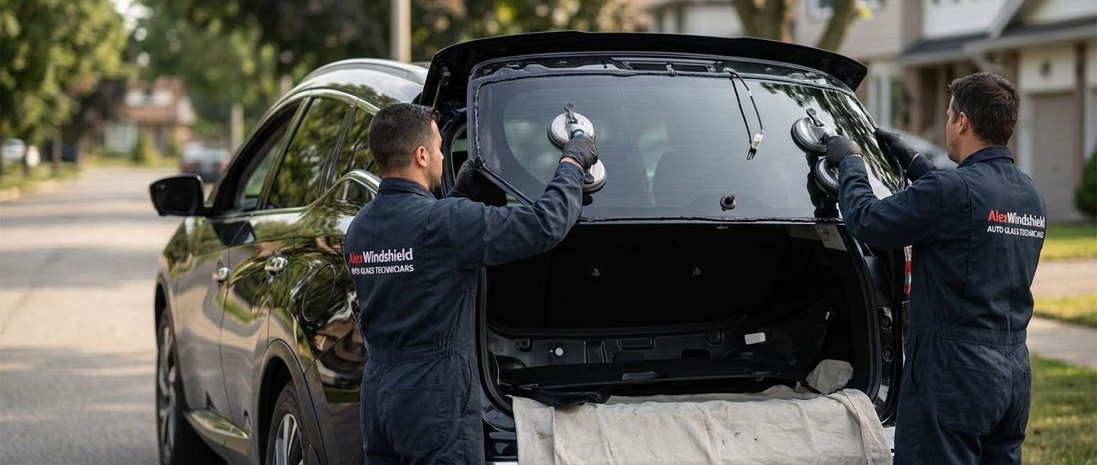 Back Glass Replacement for Nissan Murano 2025-2027 by Alexwindshield