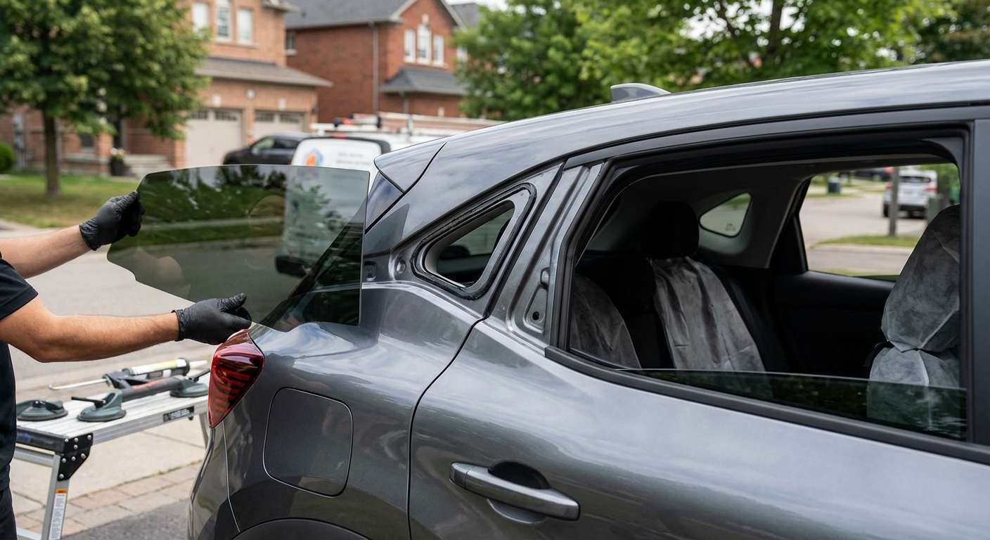Quarter Glass Replacement for Nissan Kicks 2025-2027 by Alexwindshield