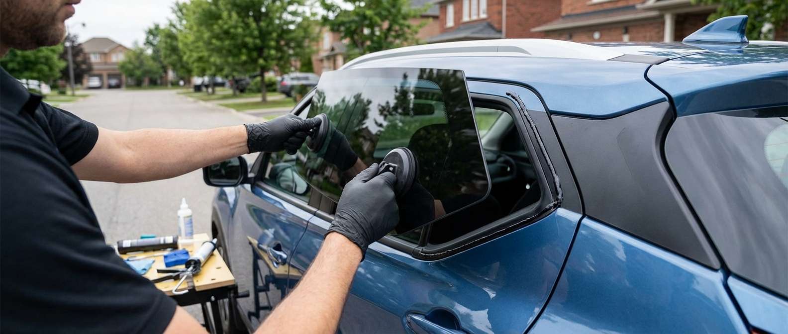 Vent Glass Replacement for Nissan Kicks 2025-2027 by Alexwindshield