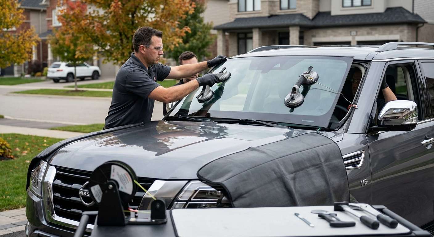 Windshield Replacement for Nissan Armada 2025-2027 by Alexwindshield