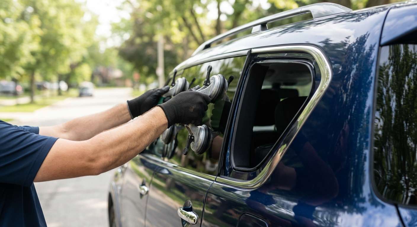 Vent Glass Replacement for Nissan Armada 2025-2027 by Alexwindshield