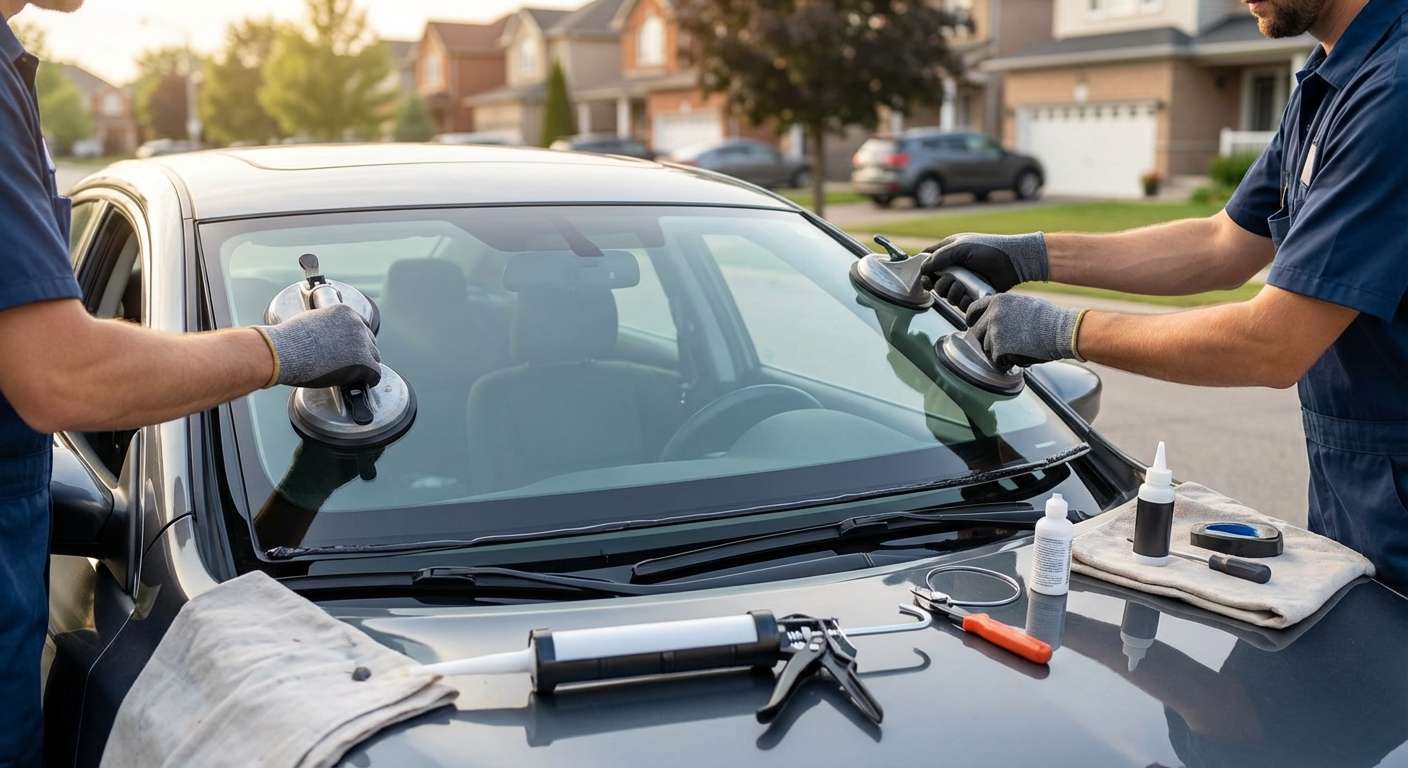 Windshield Replacement for Nissan Altima 2007-2012 by Alexwindshield