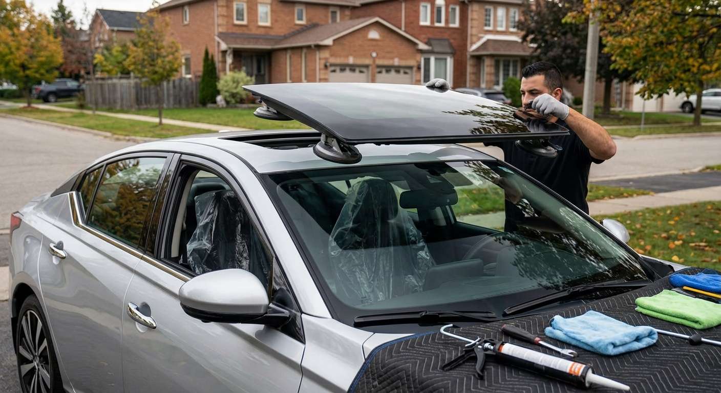 Sunroof Replacement for Nissan Altima 2019-2027 by Alexwindshield