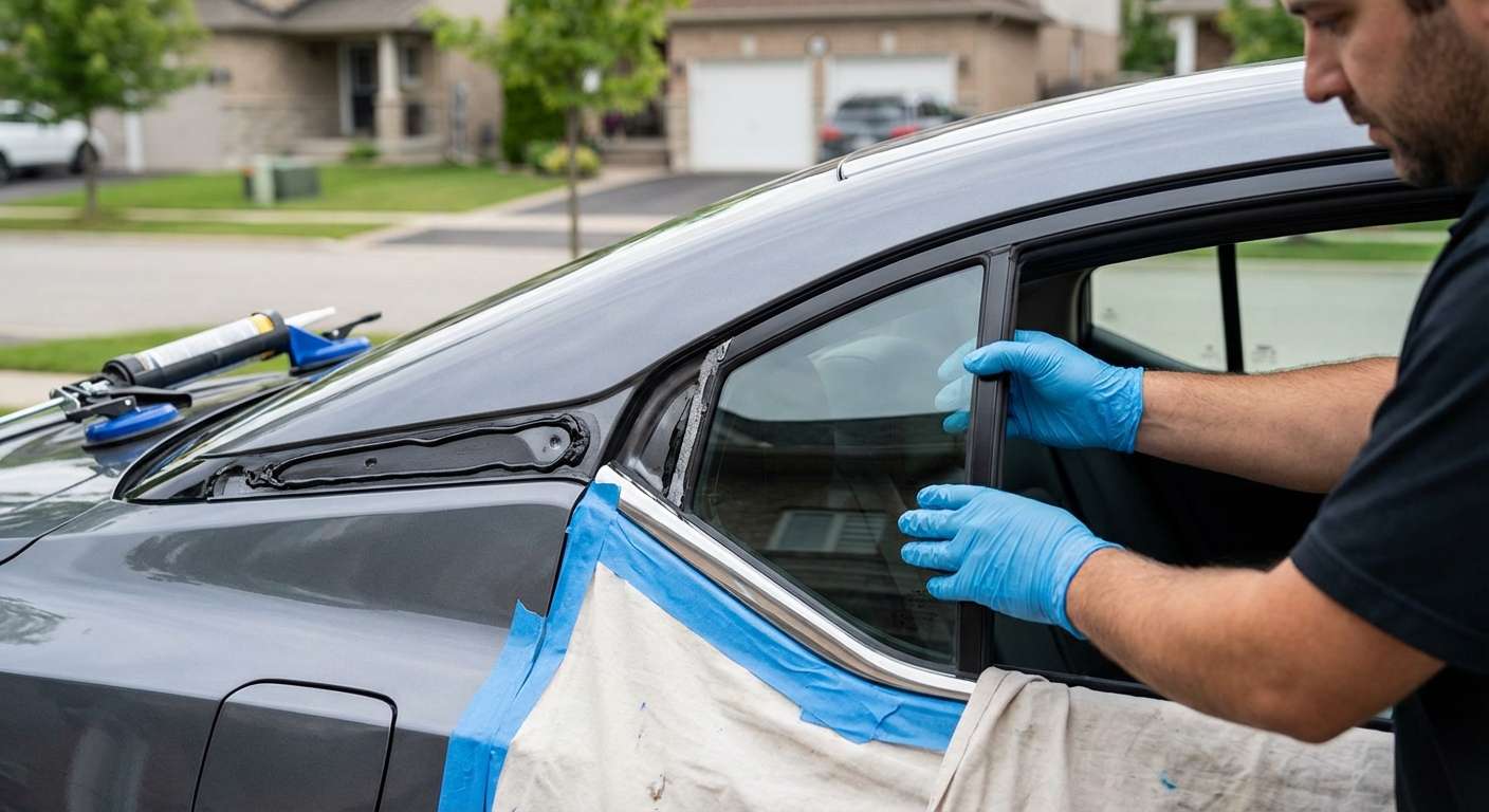 Quarter Glass Replacement for Nissan Sentra 2020-2027 by Alexwindshield