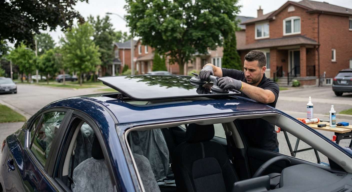 Sunroof Replacement for Nissan Sentra 2020-2027 by Alexwindshield