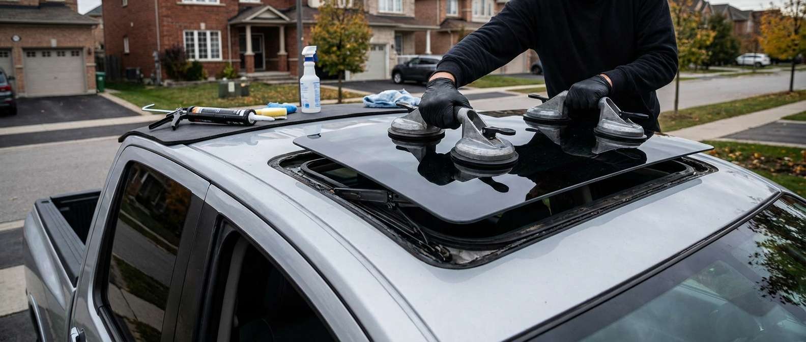 Sunroof Replacement for Nissan Titan 2004-2015 by Alexwindshield