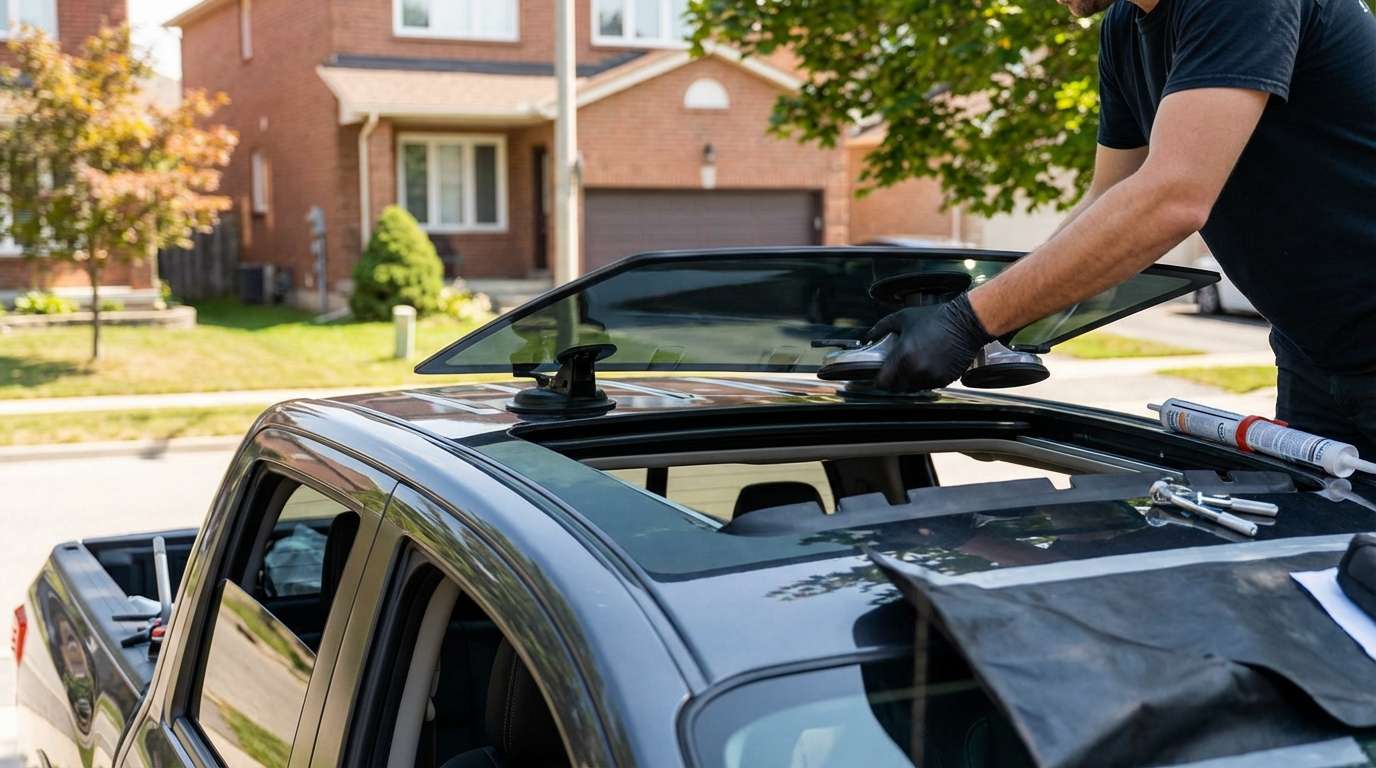 Sunroof Replacement for Nissan Titan 2016-2024 by Alexwindshield
