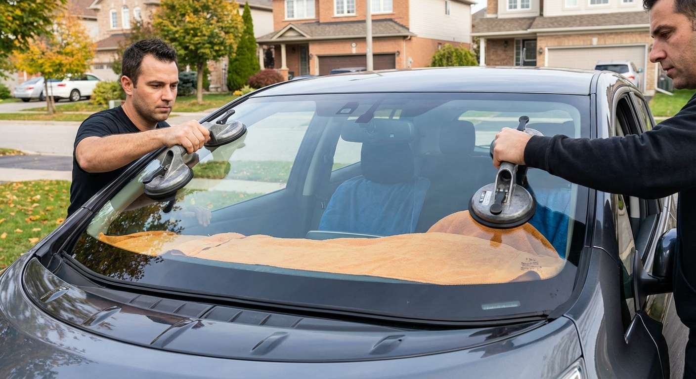 Windshield Replacement for Nissan Leaf (EV) 2011-2017 by Alexwindshield