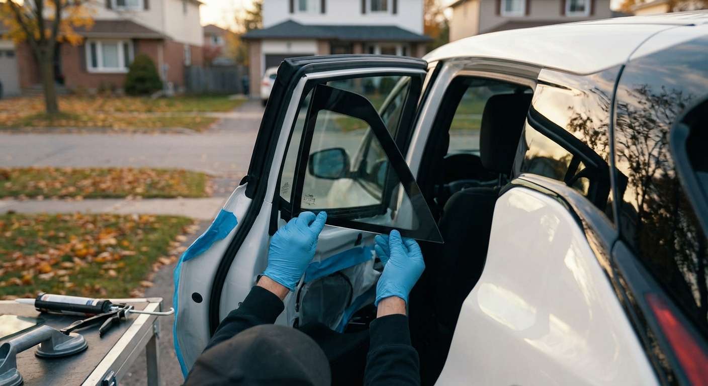 Vent Glass Replacement for Nissan Leaf (EV) 2018-2025 by Alexwindshield