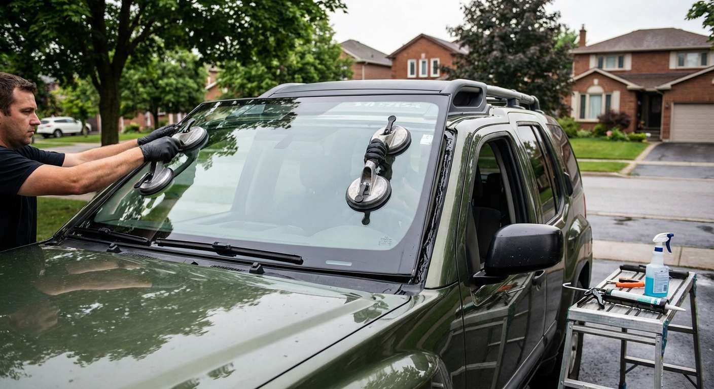 Windshield Replacement for Nissan Xterra 2000-2015 by Alexwindshield