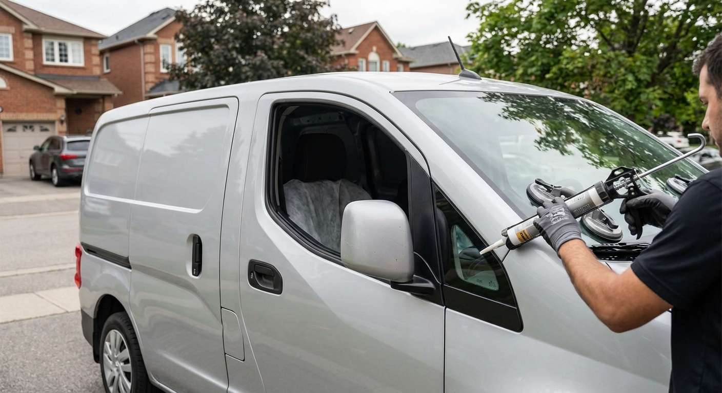 Vent Glass Replacement for Nissan NV200 (Van) 2013-2021 by Alexwindshield