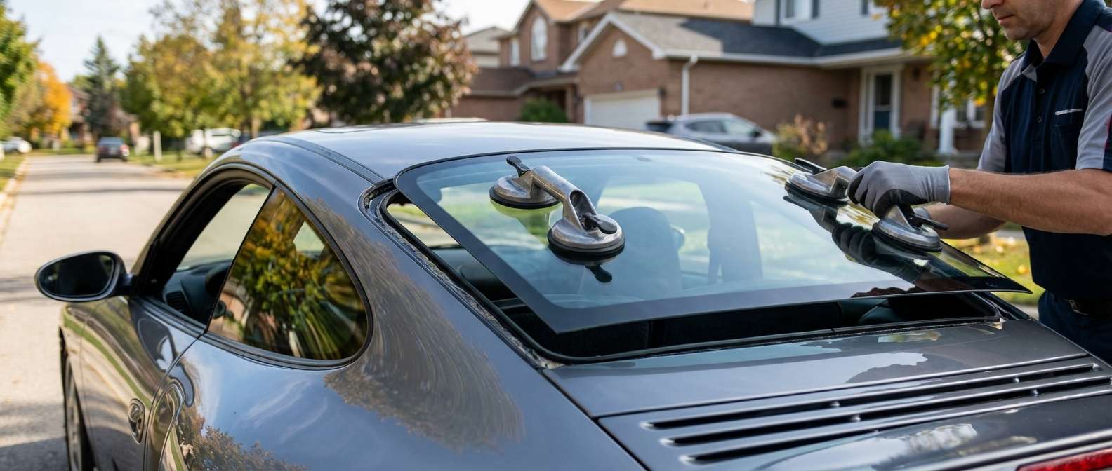 Back Glass Replacement for Porsche 911 1998-2005 (996) by Alexwindshield