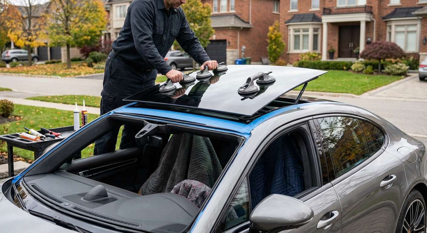 Sunroof Replacement for Porsche Panamera 2024-2027 (976) by Alexwindshield