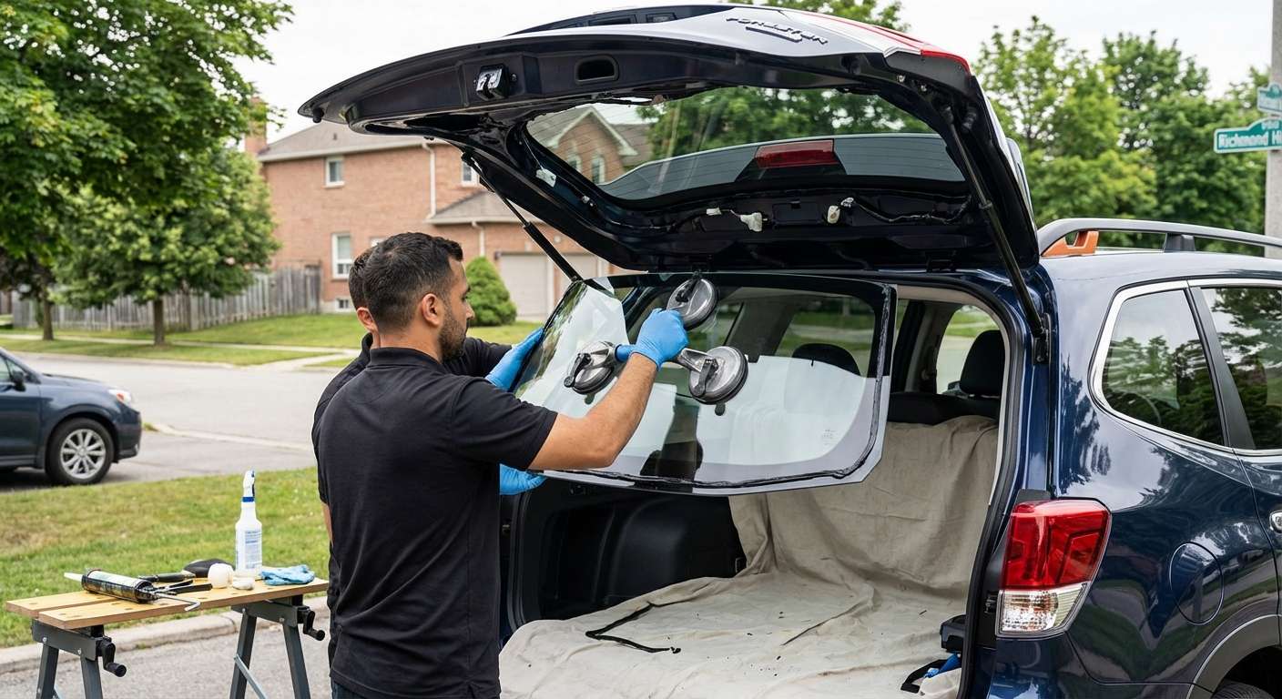 Back Glass Replacement for Subaru Forester 2019-2024 by Alexwindshield