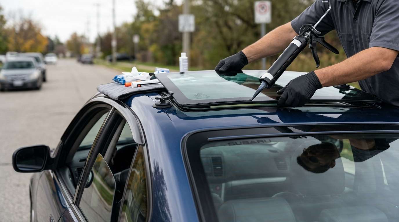 Sunroof Replacement for Subaru Legacy 2005-2009 by Alexwindshield
