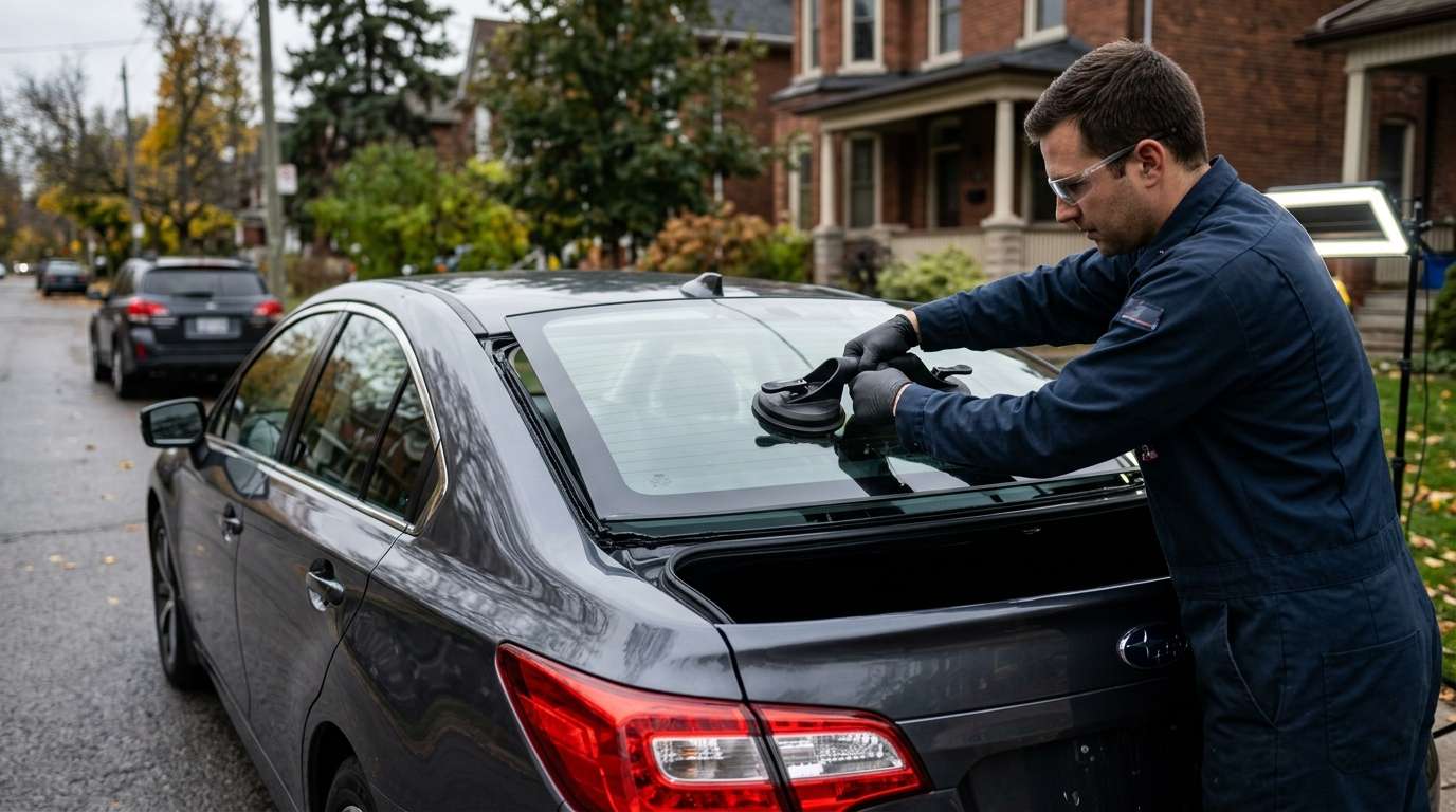 Back Glass Replacement for Subaru Legacy 2015-2019 by Alexwindshield