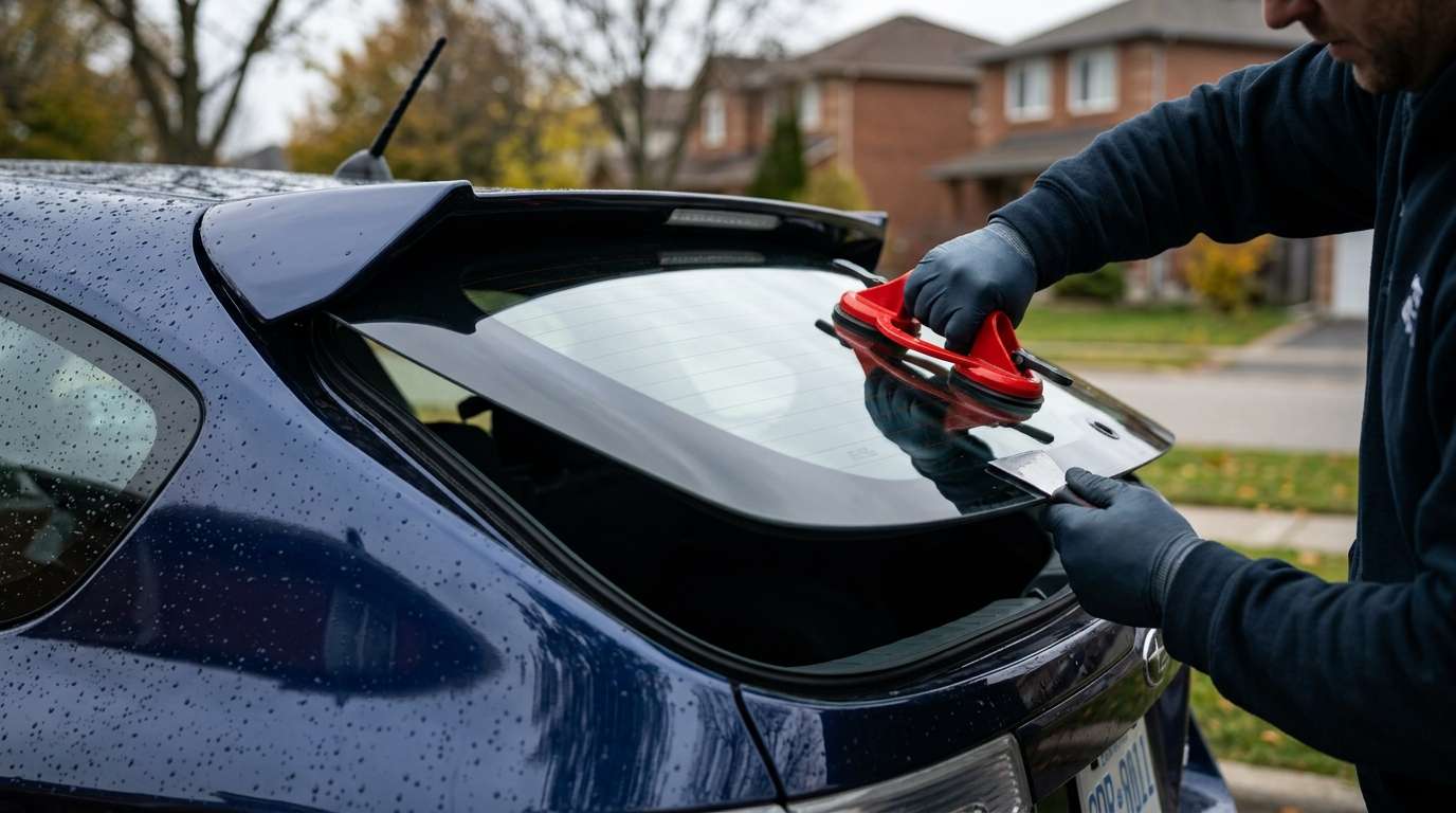 Back Glass Replacement for Subaru WRX / STI 2008-2014 by Alexwindshield